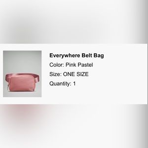 Lululemon everywhere belt bag